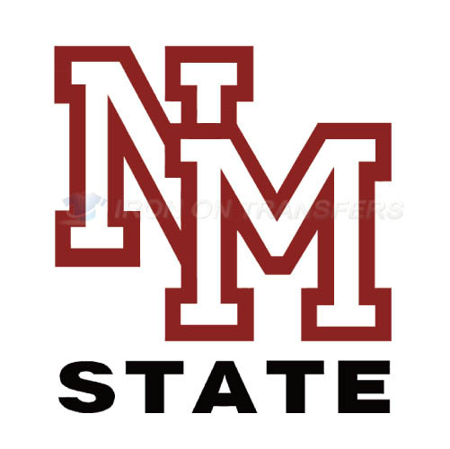 New Mexico State Aggies Logo T-shirts Iron On Transfers N5435 - Click Image to Close